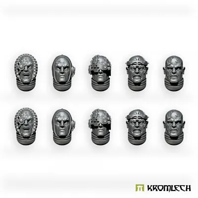 Black Templars Primaris Space Marines Imperial Crusaders Heads Kromlech 5 • $17.02