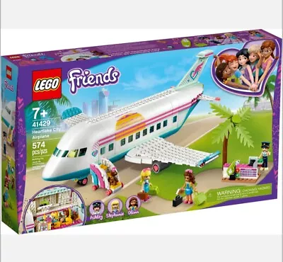 Lego Friends 41429 HEARTLAKE CITY AIRPLANE ( NEW SEALED) Retired • $195