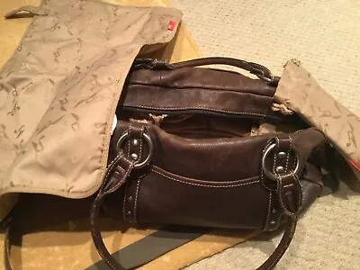 Baby Changing Bag By Stork Sac In Brown • £5