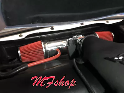 DUAL RED For 1997-2000 Chevy Corvette C5 5.7L V8 Twin Air Intake Kit + Filter • $85