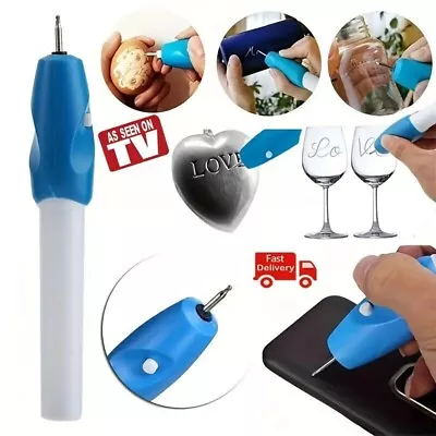 Cordless Electric Engraving Engraver Pen Carve Tool For DIY Jewelry Metal Wood • $6.73