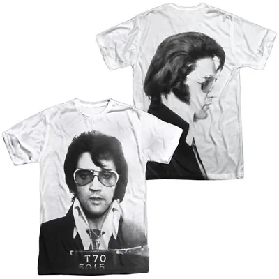 Elvis Presley Mugshot Unisex Adult Halloween Costume T Shirt S-3XL • $27.99