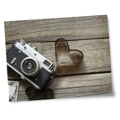 £4.99 • Buy 8x10  Prints(No Frames) - Love Photography Retro Camera Film  #16097