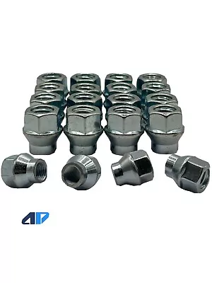 20 ET Open End M12x1.5 Lug Nuts Chrome Silver ET Cone Conical Seat Lug Centering • $21.29