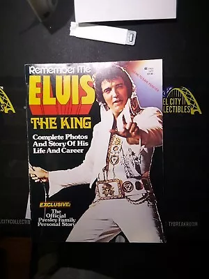 1977 Remember Me Elvis The King Magazine NM! • $0.99