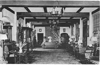 Postcard Interior Montrose Inn Montrose Pennsylvania Pa Lobby  • $7