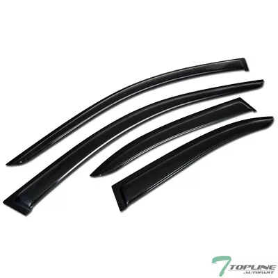 $32 • Buy Topline For 1999-2005 VW Jetta/Bora Mk4 Sun Rain Guard Vent Shade Window Visors