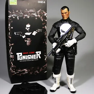 Punisher Marvel Universe 1:6 12  Figure Statue Figurine Sculpture Crazy Toys New • $59.99