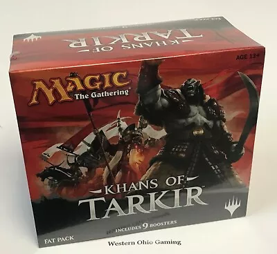 Magic The Gathering Khans Of Tarkir Fat Pack NEW MTG TCG CCG • $89.99