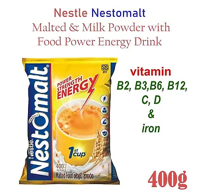 Nestomalt  (Malted & Milk Powder With  Food Power Energy Drink) • $29