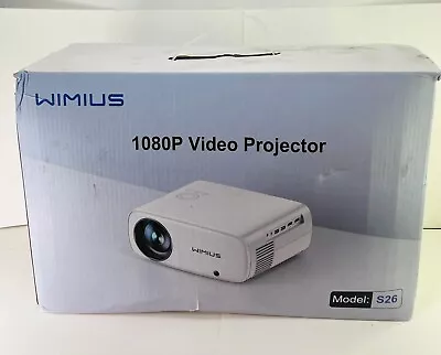 Wimius 1080P Video Projector Model:S26 • $67.99