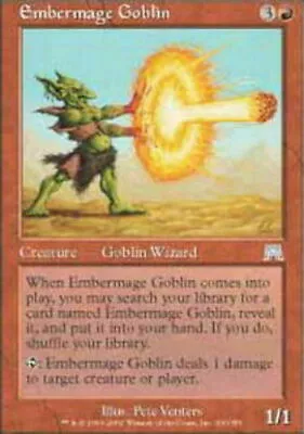 Embermage Goblin - Magic The Gathering - Onslaught - MTG • £0.99