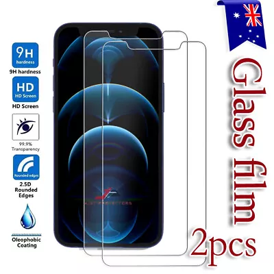 For IPhone 13 12 11 Pro Max Mini XR X  XS SE 8 7 Tempered Glass Screen Protector • $4.95