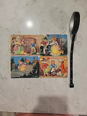 Vintage English Cinderella Paper Die Cut Bookmarks • $12