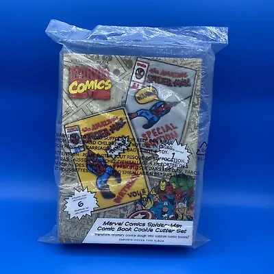 Marvel Comics SPIDER-MAN Comic Book Cookie Cutters Set - NIB • $10