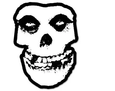 5  Misfits Skull Danzig Logo Sticker Decal Car Window Bumper Wall • $4.20