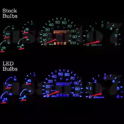 New Dash Cluster Gauge BLUE LED LIGHT KIT Fits 97-98 Ford F150 F250 Expedition • $12.99