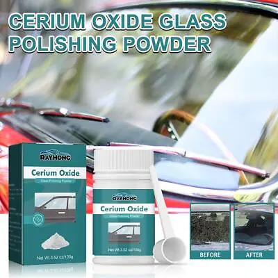 Cerium Oxide Glass Scratch Remover Professional Glass Polishing Compound • £5.47