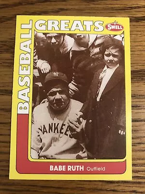 Babe Ruth 1990 Swell Baseball Greats Yankees  #124   *8613* • $3.20