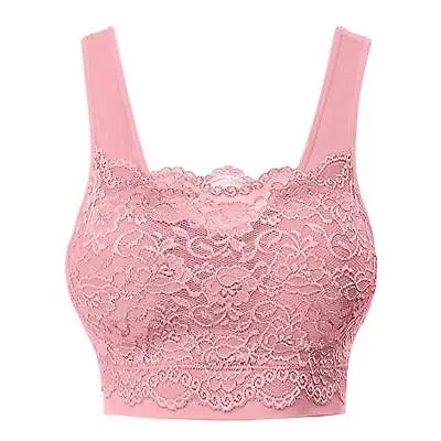 1pcs Genie Milana Lace Sports Bra Flowers Cami Top Pads Women Underwear • $14.39