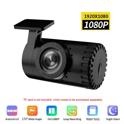 Mini HD 1080P Wifi Car DVR Camera G-sensor Video Recorder Dash Cam Night Vision • $13.99