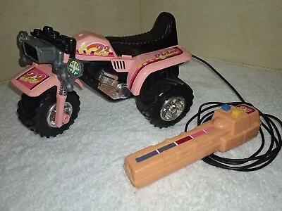 Vintage 1980s Barbie All Terrain 3 Wheeler ATC 90 Working Remote Control Runs! • $70