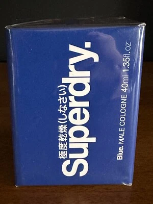 £20 • Buy Superdry Blue Edt Spray 40ml | Men's Cologne | New & Sealed | Free Shipping