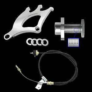 1996-2004 Mustang Quadrant Clutch Cable And Firewall Adjuster Kit FREE SHIPPING • $79.99