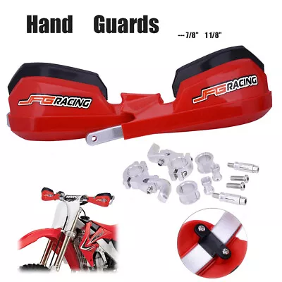 Hand Guards Dirt Bike Universal For 7/8in 1 1/8in Handlebar Motocross Motorcycle • $35.99