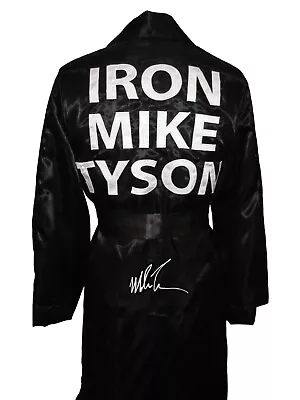 Mike Tyson Autographed Boxing Robe ASI Proof • $499.99