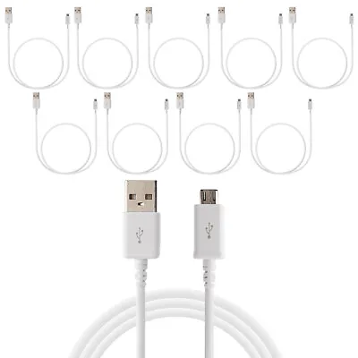 10Pc 1M Usb Charging Cable Micro Usb Connector For Samsung Htc Sony Windows 10X • $20