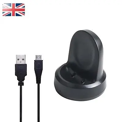 Smart Wireless Charger Charging Dock Holder For Galaxy Watch Gear S2 S3 R800 • £11.95
