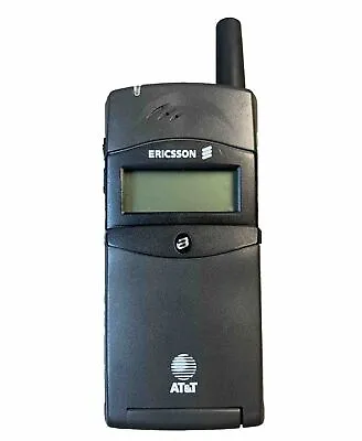 Untested Ericsson T18lx Flip Cell Phone With Belt Clip Vintage Rare At&t • $14.95