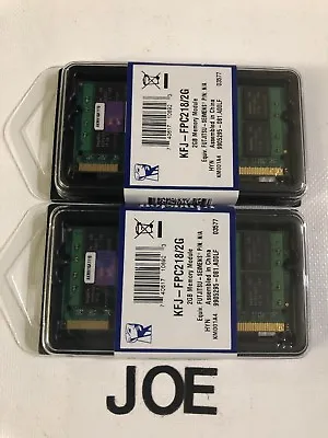 4GB 2x2GB Kit Dell Inspiron 1420 1440 1520 1521 1525 1526 1545 1546 1720 Memory✅ • $18.43