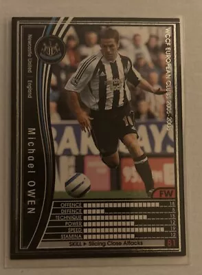 2005-06 Panini WCCF European Clubs Michael Owen #079/336 • $4