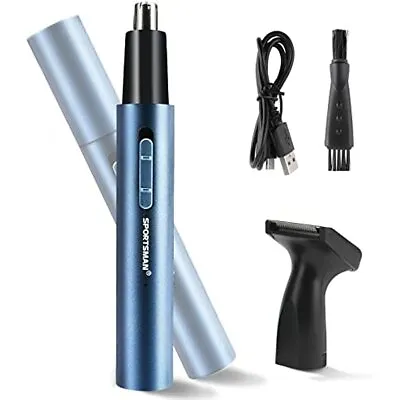 Men's Electric Nose Ear Hair Trimmer Rechargeable Eyebrow Shaver Beard Clipper • $6.29