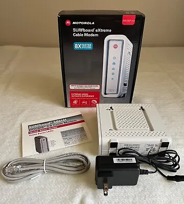 Motorola SB6141 Surfboard Extreme Cable Modem **COMES WITH EVERYTHING** • $9.99
