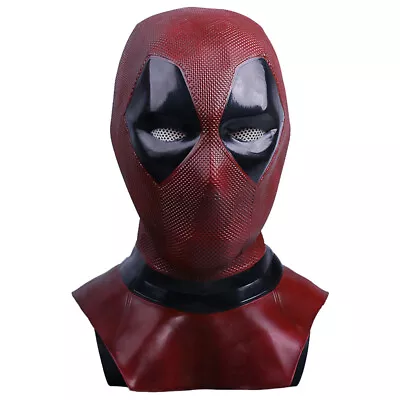 Deadpool 2 Helmet Mask Cosplay Unisex Halloween Accessories Party Prop • $27.49