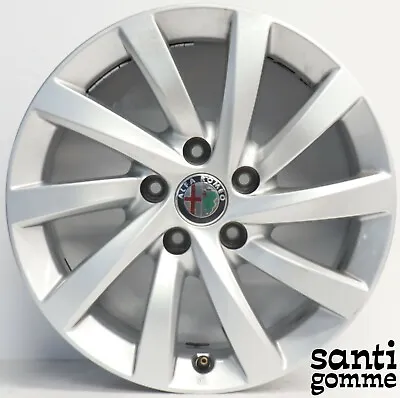 4 Rims Alloy ALFA ROMEO Giulietta 7 X 16   Original 156102131 Silver • $1080.04