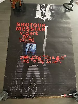 Shotgun Messiah Rare Vintage Poster Tim Skold Marilyn Manson Kmfdm Ohgr  • $15