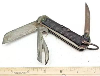 ABL 1951 Folding Pocket Knife With Marlin Spike 2 Of 3 • $16.99