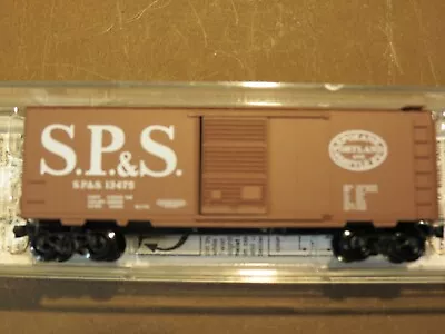 N - Micro-Trains 20246 - 40' Slide Door Boxcar Spokane Portland Seattle    NIB • $14.99