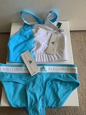 Adidas By Stella McCartney Swim Wear Set 2 Piece Co Ord Set Xs • $49.80