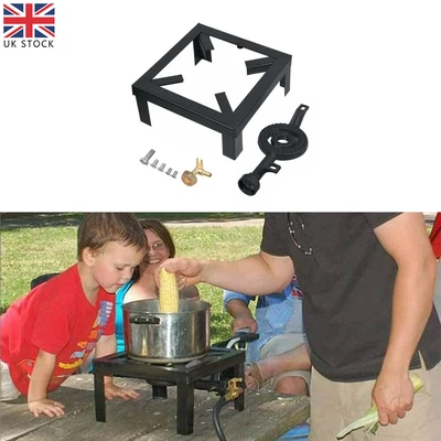 £22.19 • Buy LPG Gas Burner Cooker Cast Iron Boiling Ring Restaurant Catering Large Stove Top