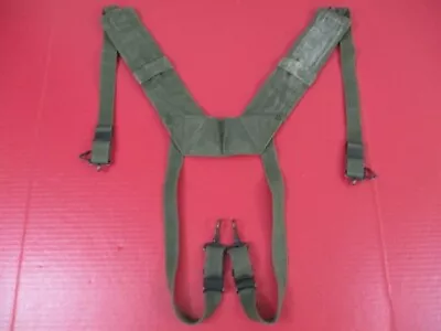 Vietnam Era US Army M1956 H-Pattern Field Suspenders - Size: LONG - NICE RARE #2 • $32.99