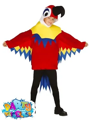£18.99 • Buy Kids Little Parrot Costume Tropical Bird Book Day Week Child Fancy Dress Outfit
