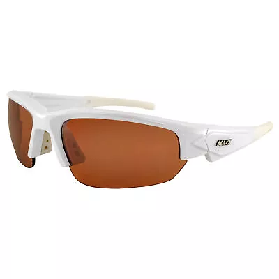 Maxx Sunglasses 2017 TR90 Dynasty 2.0 HD White Amber Lens • $19.99