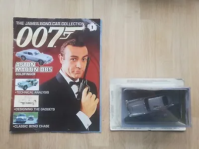 £14.99 • Buy James Bond Goldfinger Aston Martin DB5 Magazine Car Collection No1