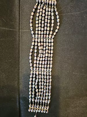 Freshwater Pearl Multistrand Large Choker Vintage • $35