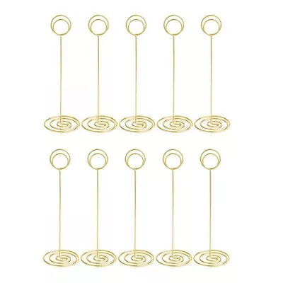 Table Number Holders 10Pcs - 8.75 Inch Place Card Holder Tall Table Number9056 • £12.84